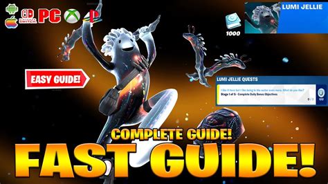 How To Complete All Bioluminescence Quest Pack Challenges In Fortnite