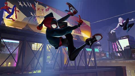 Peter Parker Spiderman Into The Spider Verse Wallpaperhd Movies