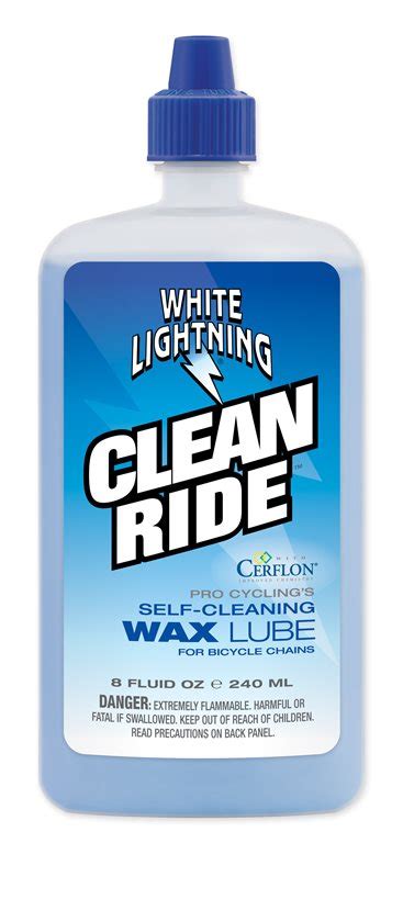 white lightning clean ride 8 oz lube jenson usa