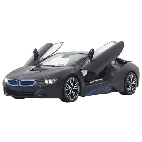 This remote controlled car is an authentic 1:14 scale replica of the bmw i8 concept car in metallic silver colour, officially licensed by bmw, whose logo and branding feature prominently on the car. RC auto BMW i8 1:14 - FunKids - Hračky pro každého