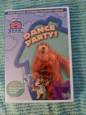 Bear In The Big Blue House Dance Party Dvd Only Ebay