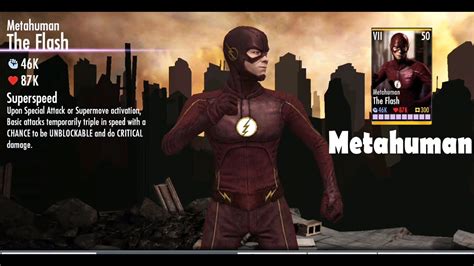 Update 26 Metahuman The Flash Review Injustice Androidios Youtube