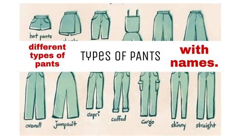 Pants Different Types Of Pants Styles With Names For Women Casual