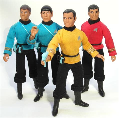 These Are The Voyages Of Star Trek Action Figures
