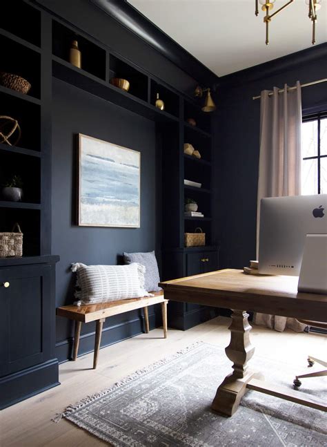 Our Favorite Interior Dark Paint Colors Plank And Pillow