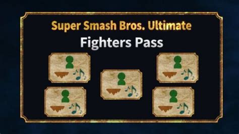 Fighter Pass Dlc Super Smash Bros Ultimate Ssbu Millenium