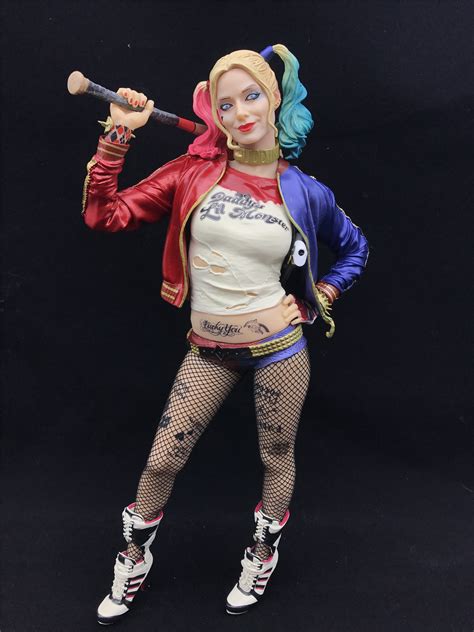 dc universe suicide squad toys harley quinn 12 figure pvc statue new in box 896983561481 ebay