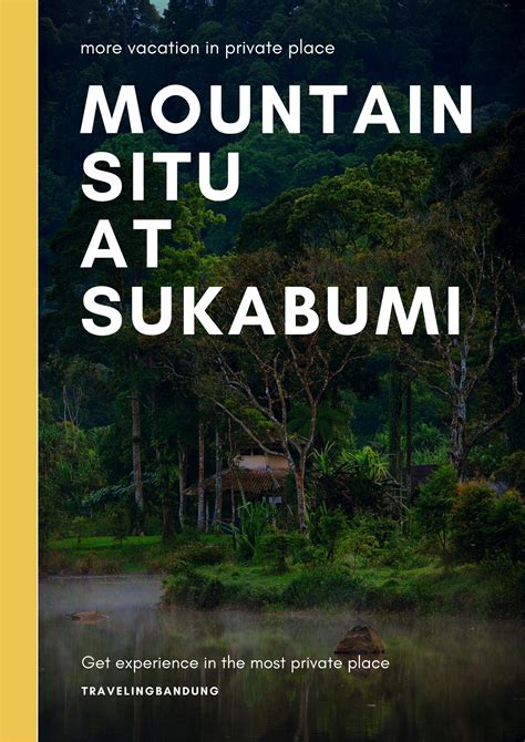 Tempat Wisata Situ Gunung - Pariwisata Dunia