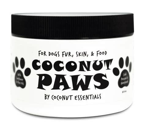 Coconut Paws Coconut Oil For Dogs Skin Hair Ears Teeth And Nails