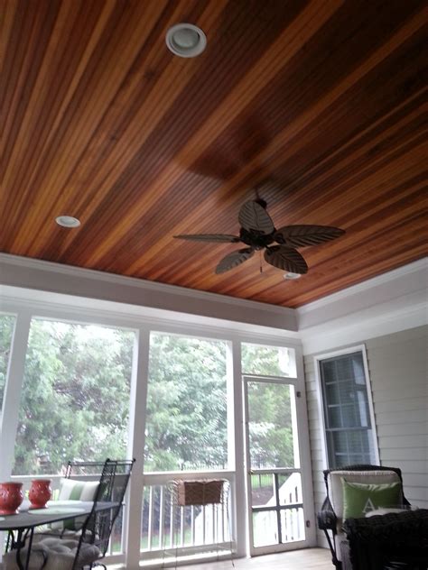 Sunroom With Beadboard Ceiling Best Summer Remodeling Projects For