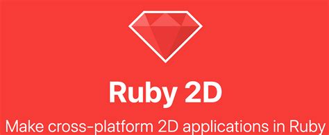 The Ruby 2d Gem — Making Your Basic Ruby Cli App A Bit More Interesting By Andrew Matheny
