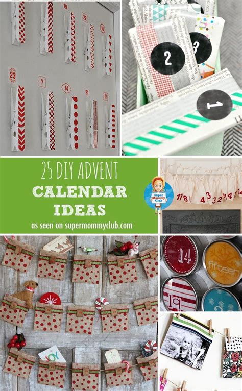 10 Easy Advent Calendars To Make At Home To Help You Count Down To