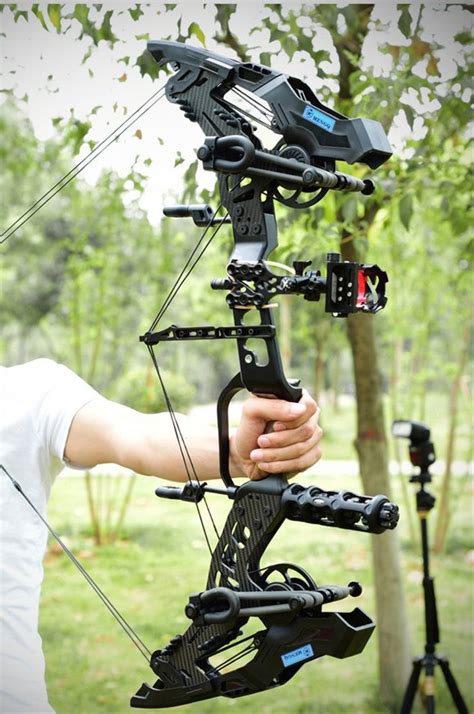 Dual Purpose Arrow And Steel Ball Compound Bow With Draw Length Of 26