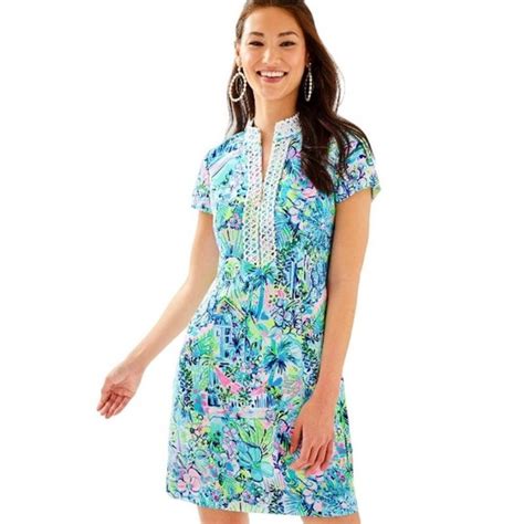 Lilly Pulitzer Dresses Lilly Pulitzer Adrena Stretch Shift Dress In