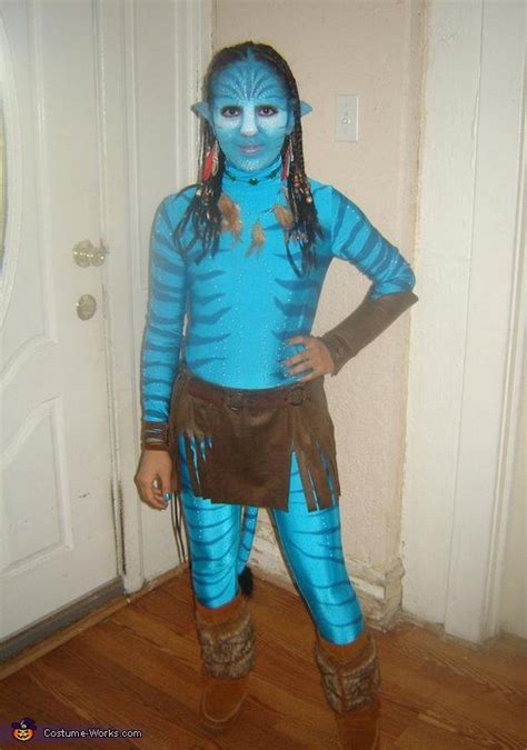 Homemade Avatar Neytiri Costume Costume Contest Halloween Costume