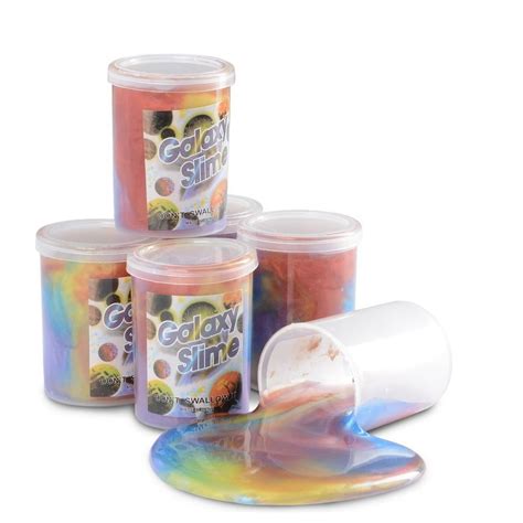 12 Pack Marbled Slime Cups Galaxy Slime Colorful Sludge Great Toy