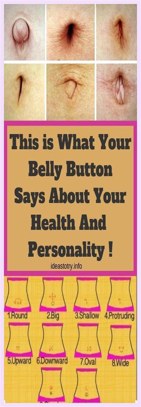 Look What Your Belly Button Says About Your Health In 2022 Daily