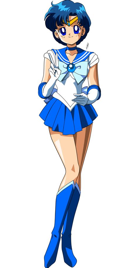 Sailor Mercury By Krizeii Sailor Moon Usagi Sailor Moon Fashion Sailor Mercury