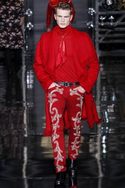 Versace Autumnwinter 2014 Menswear British Vogue