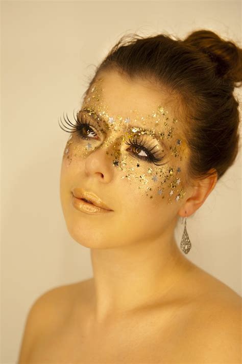 Gold Mask Nye 2012 Maquillaje De Mascarada Disfraz De Estrella