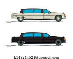 It is basically a 3d technical drawing, ready to use in. Black limo Drawing | k2001732 | Fotosearch