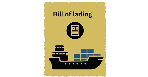 Why Is Bill Of Lading Important In Ocean Freight Gtrade Co In