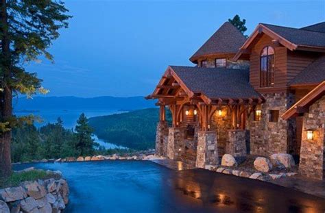 I this pool is very fun. Mountain Style Home in Sandpoint, Idaho | Gentlemint