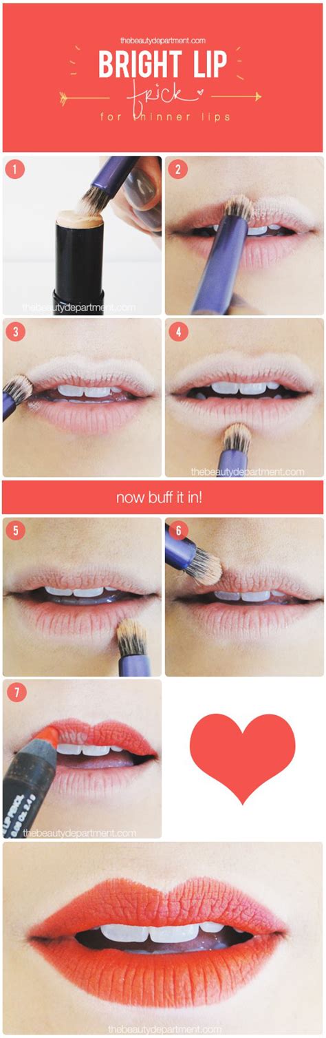 How To Get Thinner Lips Without Makeup Saubhaya Makeup