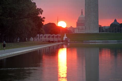 Its A Beautiful Morning In Washington Dc Check Out The Sunrise