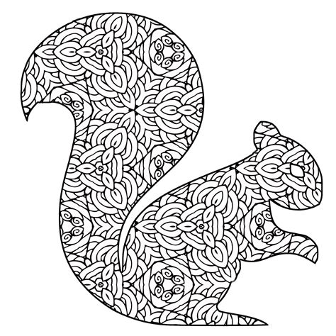 27 Simple Geometric Animal Coloring Pages