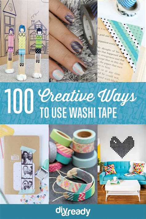 100 creative ways to use washi tape craft ideas diy ready