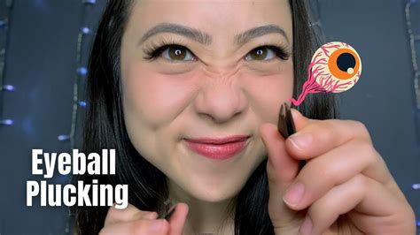 Asmr Crazy Lady Plucks Your Eyeballs Out Fast And Aggressive Plucking Whispering Youtube