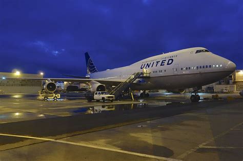United Airlines 747 Sfo 2014 United Airlines The Unit Boeing