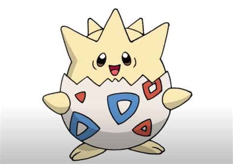 How To Draw Togepi From Pokemon Step By Step