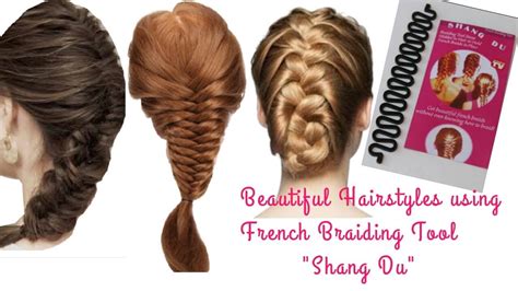 You can do a single french braid, braided pigtails, or even. Quick Hairstyles using French Braiding Tool | Easy French ...