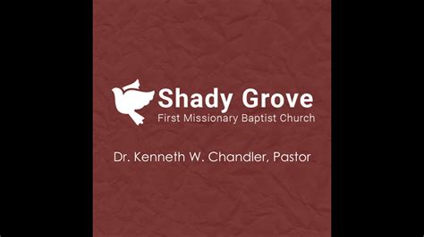 Shady Grove First Missionary Baptist Church Live Stream Youtube