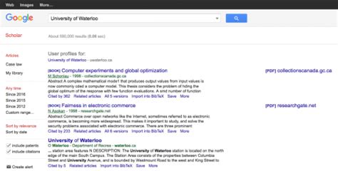 Ever since its launch in november 2004, google scholar has become an indispensable search tool amongst. Scholar: How to import publications from Google Scholar ...