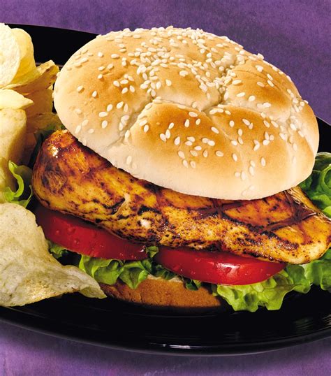 Make this copycat chicken burger at home easily with this simple recipe. Grilled Chicken Burger Recipe