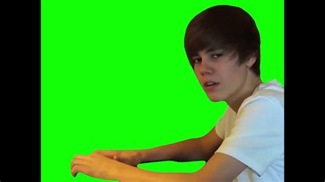 Justin Bieber “working Hard So I Can Please You” Green Screen Youtube