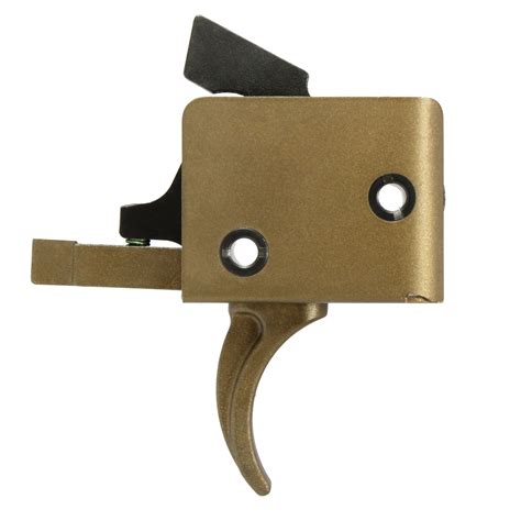 Ar 1510 Single Stage Trigger Curved Burnt Bronze Cmc Triggers