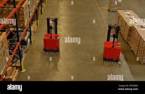 Forked Automatic Guided Vehicles Agv Pallet Truck Unmanned Driving