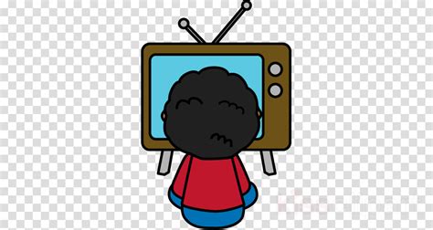 Watching Tv Clipart Television Clip Art User Icon With Transparent