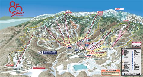 2021 22 Stowe Trail Map New England Ski Map Database