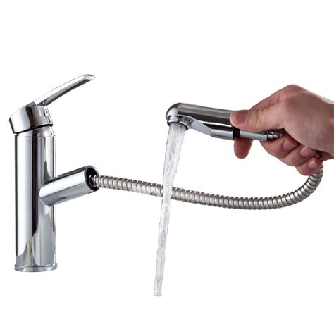 Rated 5 out of 5 by hakan71 from excellent faucet i was pleasantly surprised on how useful this pull down feature is! Pull Out Bathroom Faucet Silver Chrome Brass Single Handle ...