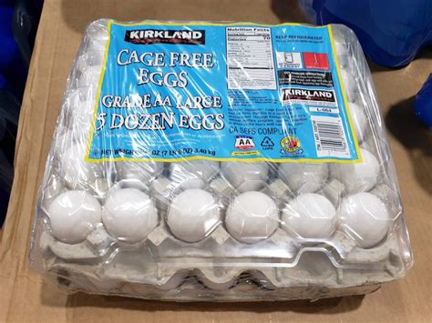Kirkland Signature Cage Free Large Eggs 5 Dozen Eat With Emily