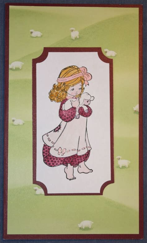 Sugar Nellie Stamp Painted With Watercolours Watercolours Watercolor