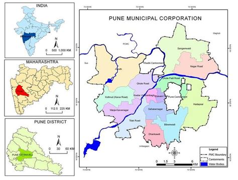 Study Area Pune Municipal Corporation Download Scientific Diagram