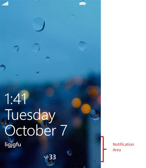 Lock Screen Notifications For Windows Phone 8 Technet