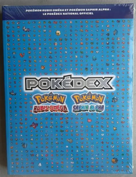 Guide Pokedex Pokemon Rubis Omega And Saphir Alpha Français Neuf Sous Blister Eur 49 90
