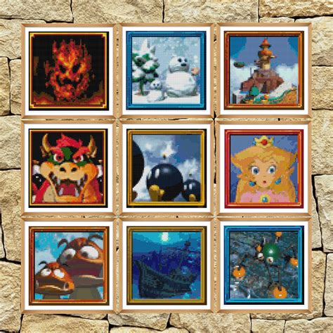 Super Mario 64 Paintings Shop Online Save 67 Jlcatjgobmx